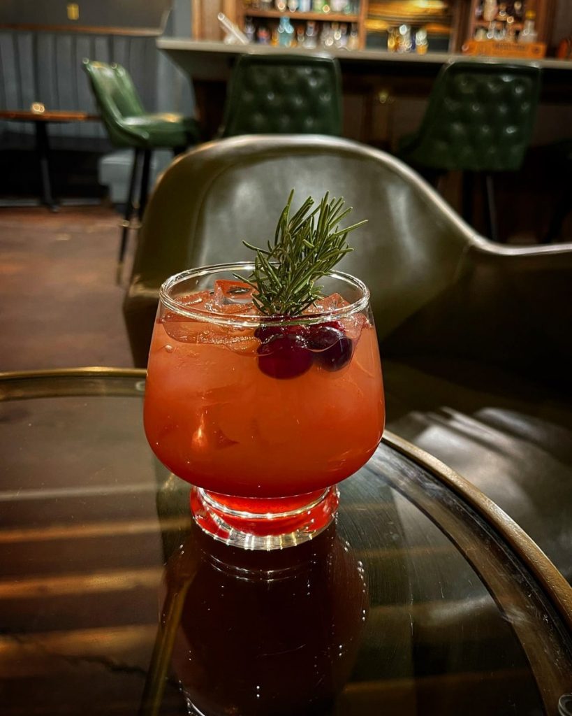 Cocktail at the Windsor Speakeasy