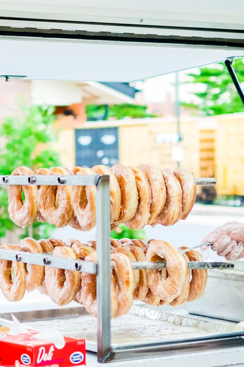 melt in your mouth doughnuts from auntie ruth's food truck in johnson city tn 