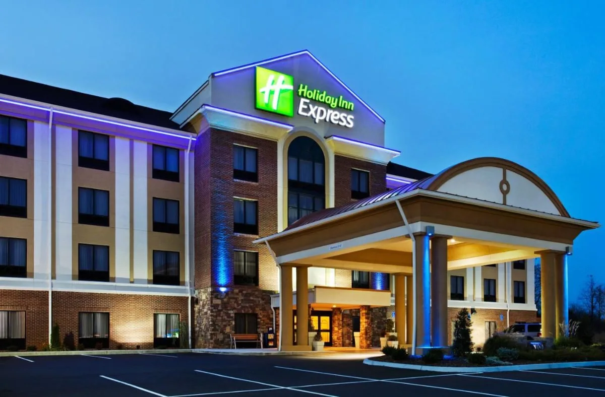 The Holiday Inn Express Hotel located in Johnson City TN 