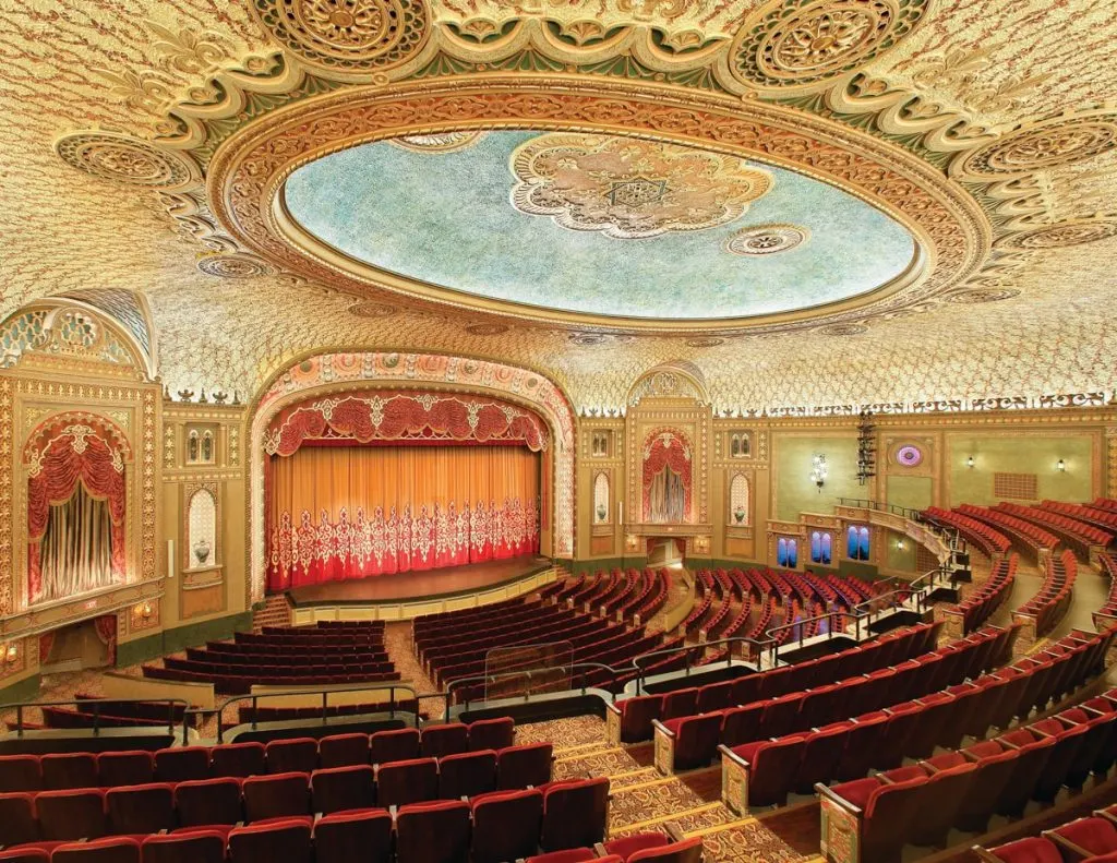 Inside of the Tennessee Theater in Knoxville TN 