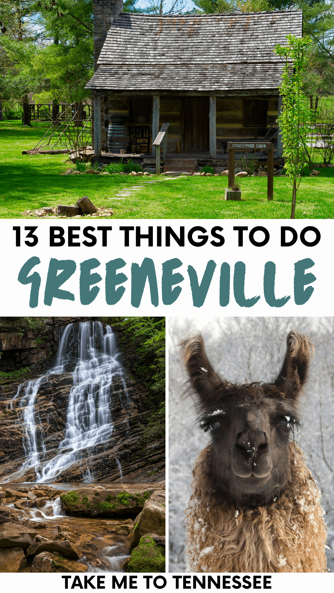 Best things to do in Greeneville, TN pinterest Pin 