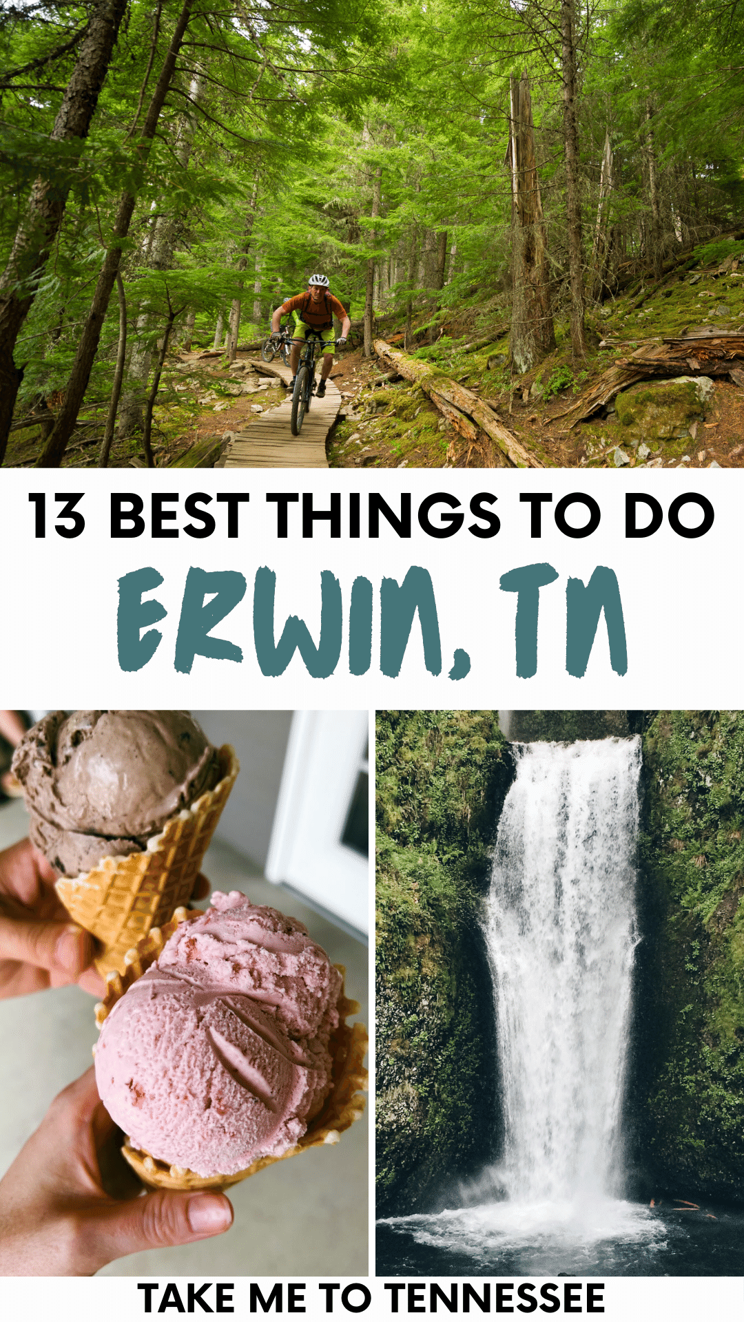 Best things to do in Erwin Tennessee PIN image
