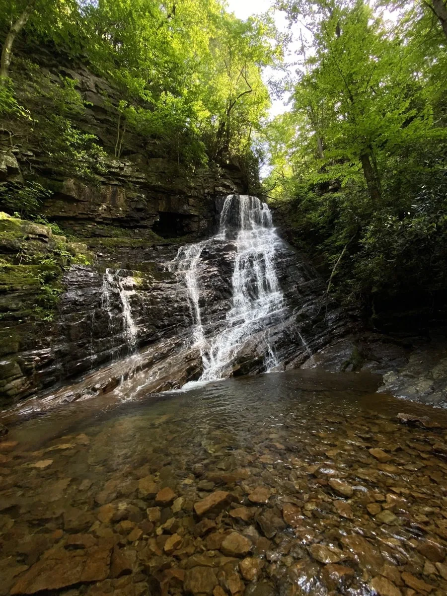 Margarette Falls in Greeneville TN 