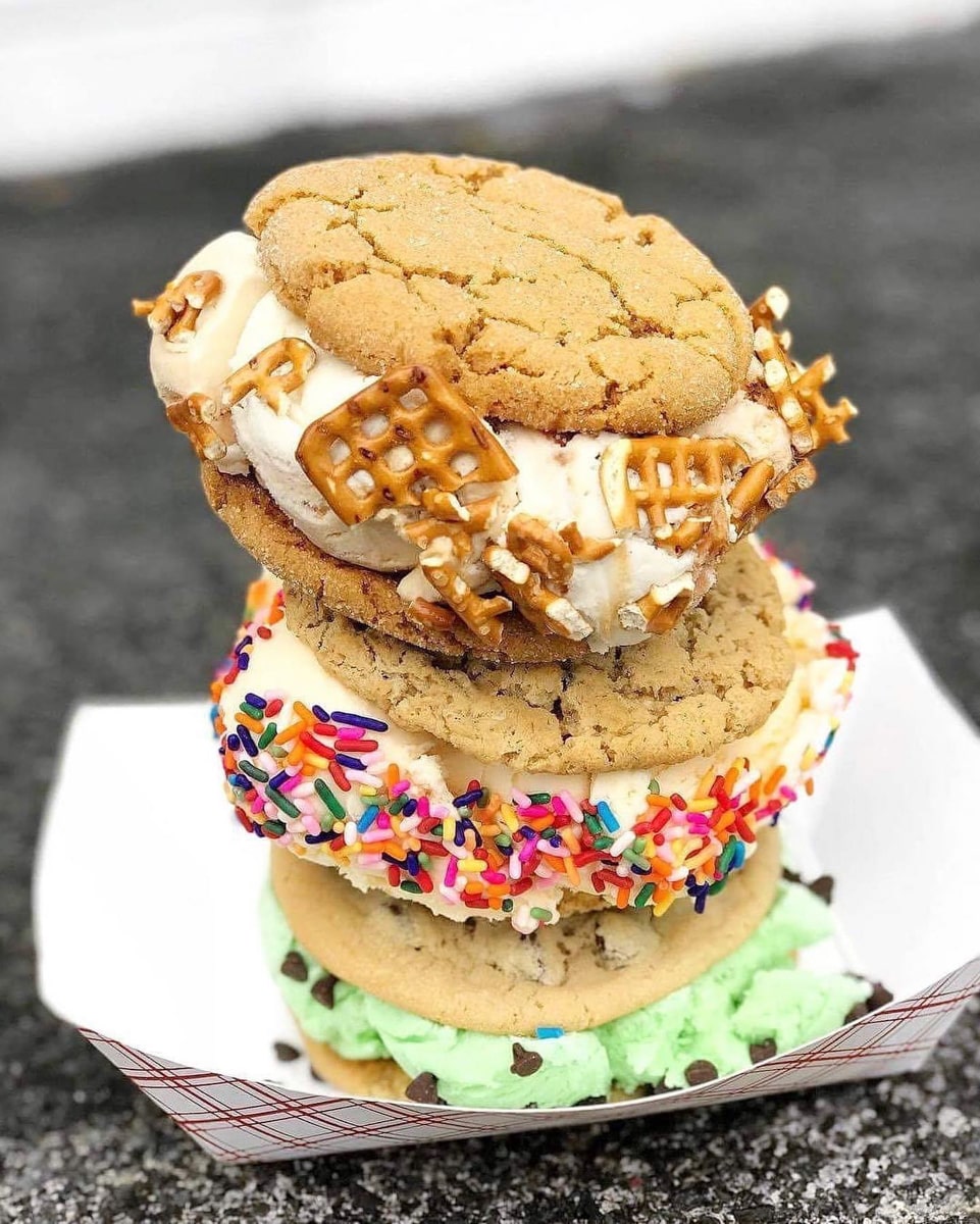 Cookie Sandwiches from Mimi's Cookies N' Creamery Food Truck