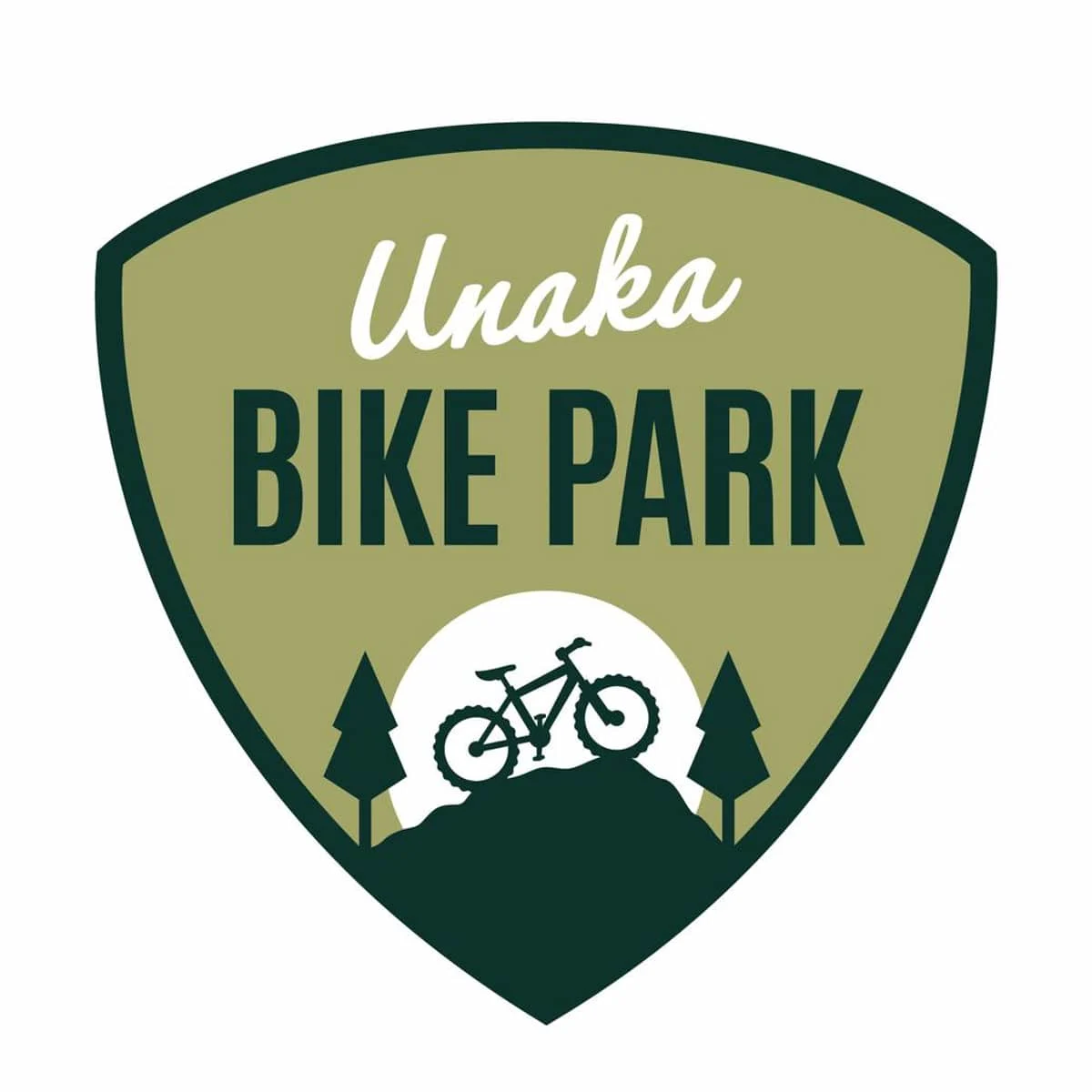 Unaka Bike park sign