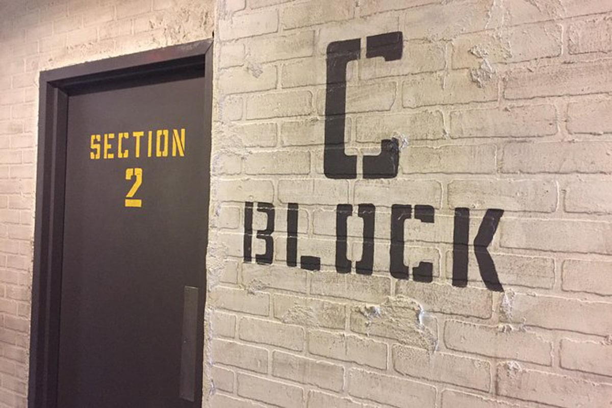 C Block Prison at the Escape Experience 