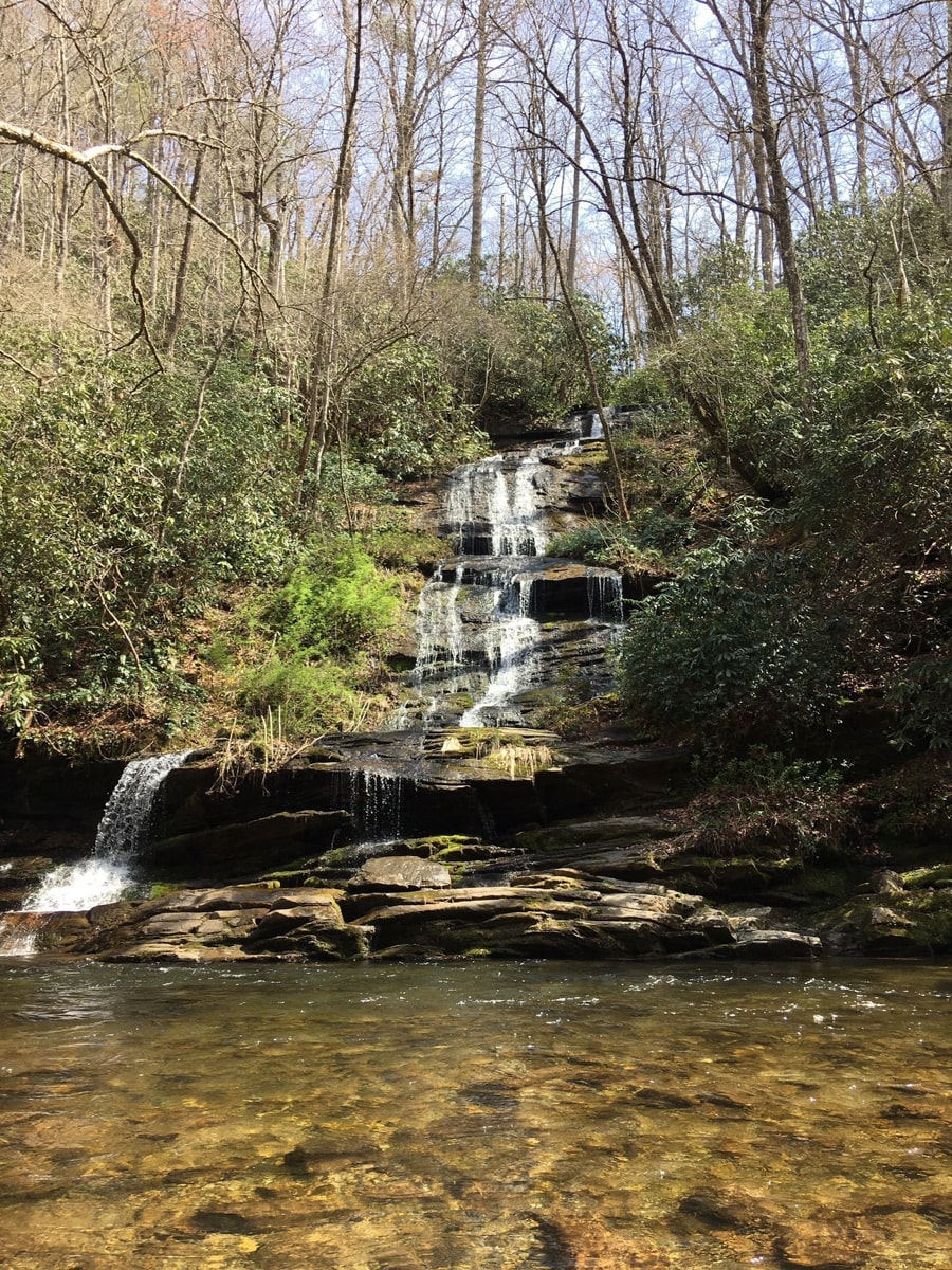 Tom Branch Falls in the Smoky Mountains