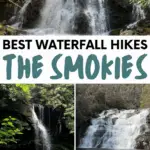 Best Waterfall Hikes in the Smoky Mountains Pinterest Pin