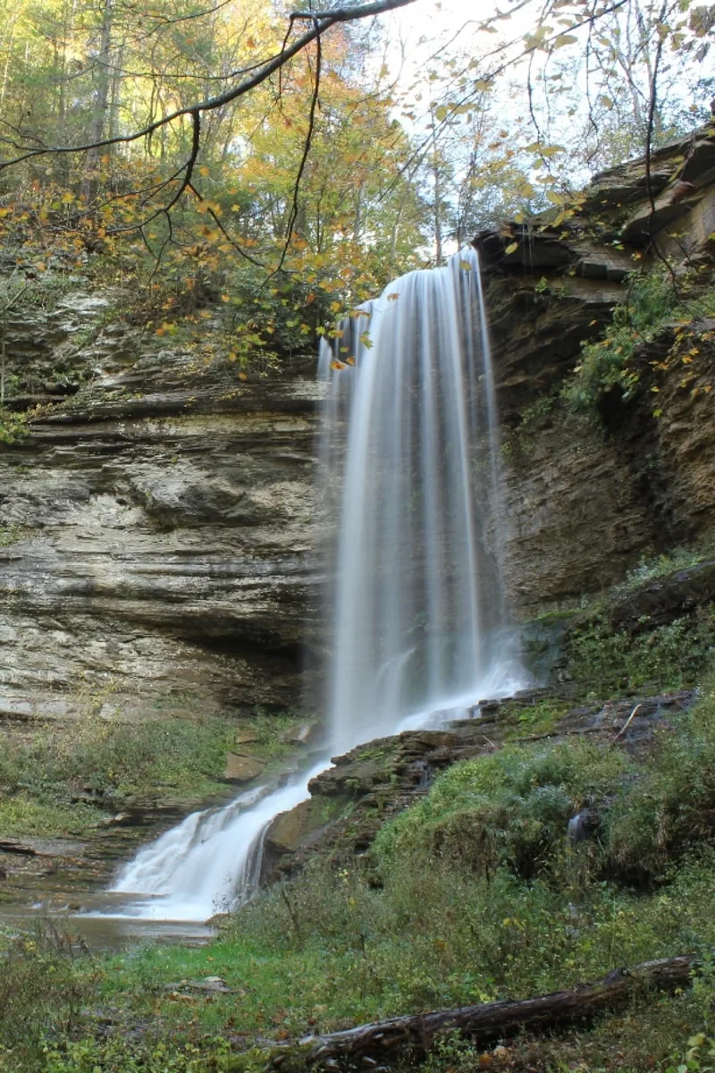 Abrams Falls waterfall near Bristol TN