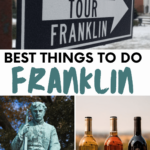 Best things to do in Franklin TN Pinterest Pin