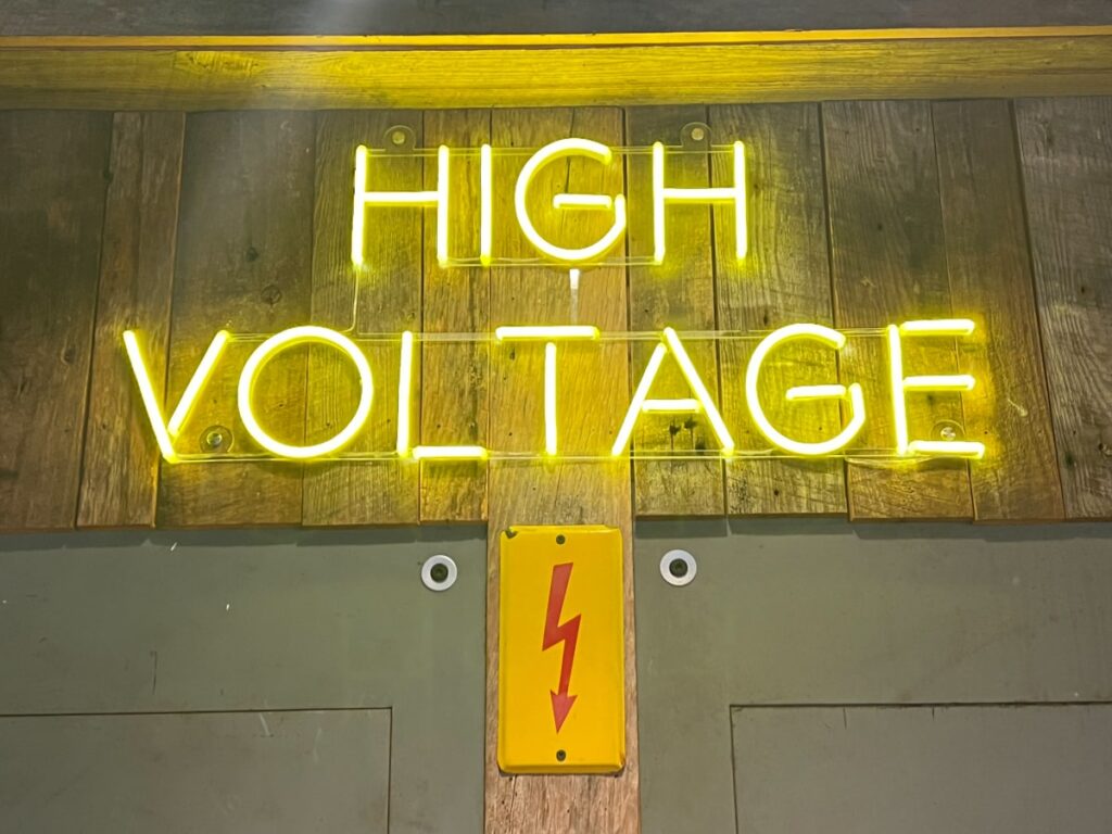 High Voltage Neon Sign in Kingsport TN
