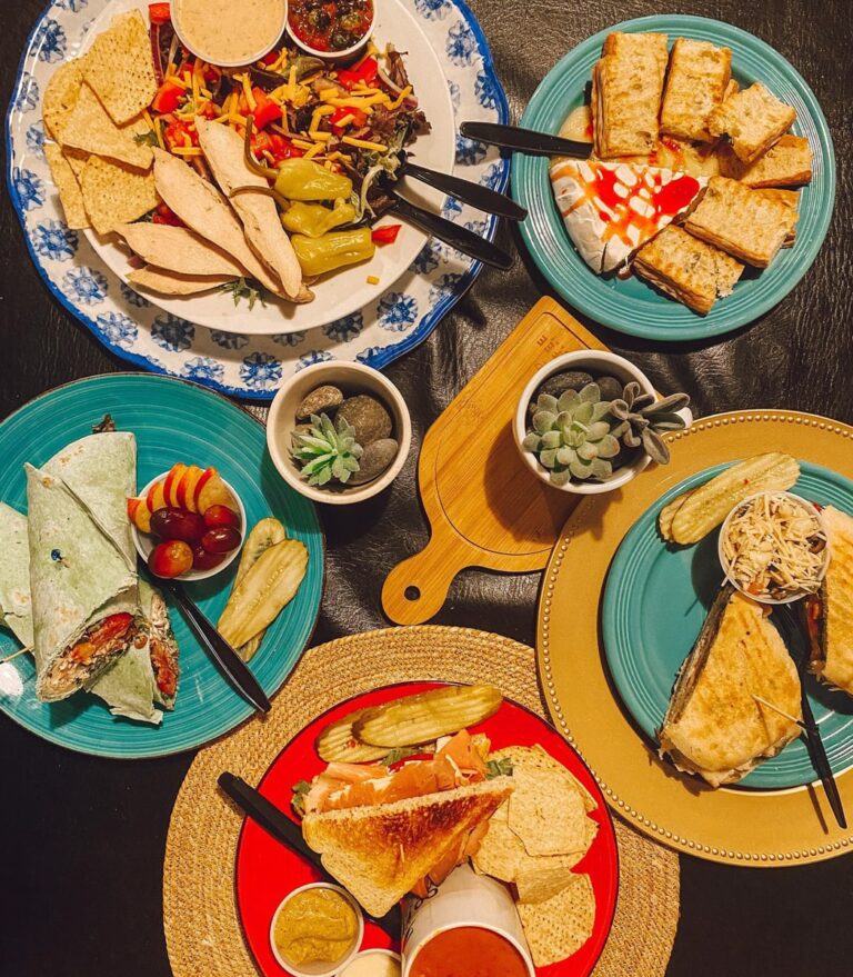 assortment of food options at the coffee company in downtown elizabethton tn