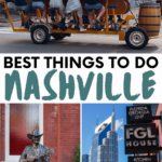 best things to do in Nashville pinterest pin