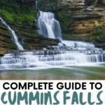 Cummins Falls State Park pinterest Pin