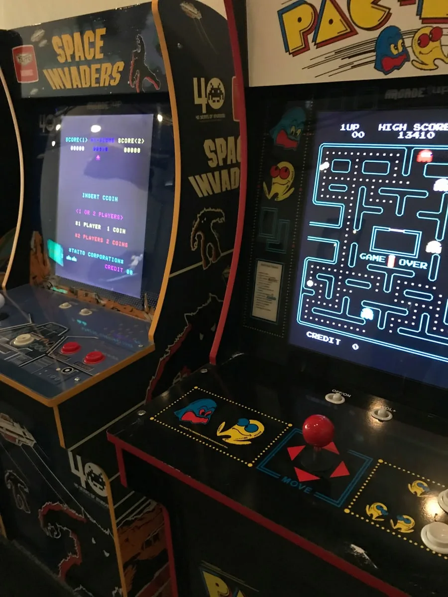 pac man arcade games at paradise games & arcade as a fun thing to do in cookeville