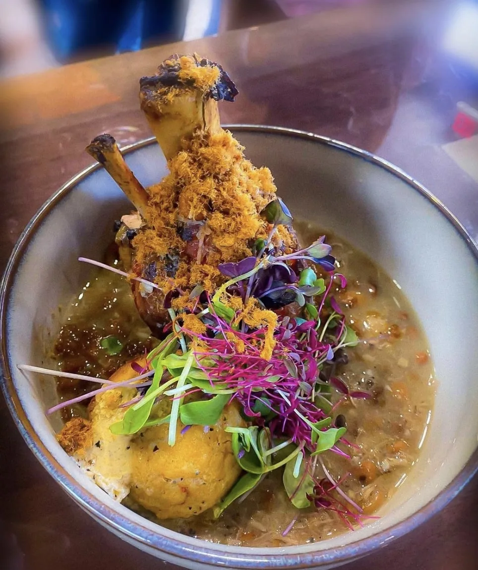 pork and biscuit bowl at union 41 restaurant in bristol va 