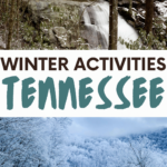 winter activities in tennessee Pinterest pin