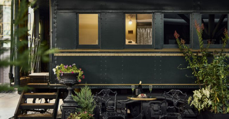 This Chattanooga Hotel Lets You Sleep in a Real Train Car