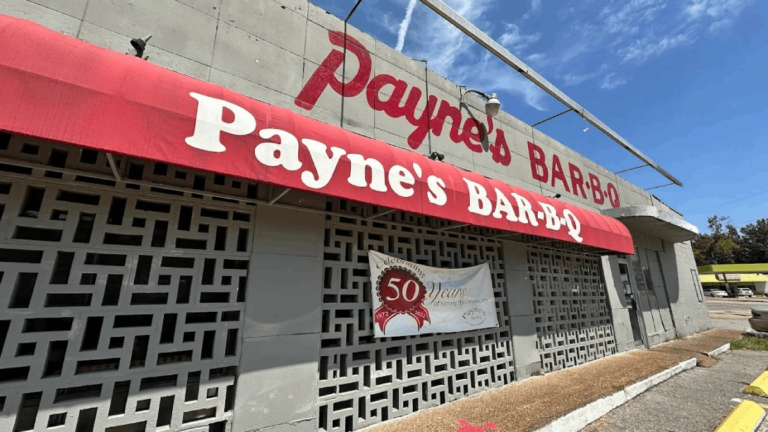 This Legendary Tennessee BBQ Spot Is Hiding Inside an Old Memphis Gas Station