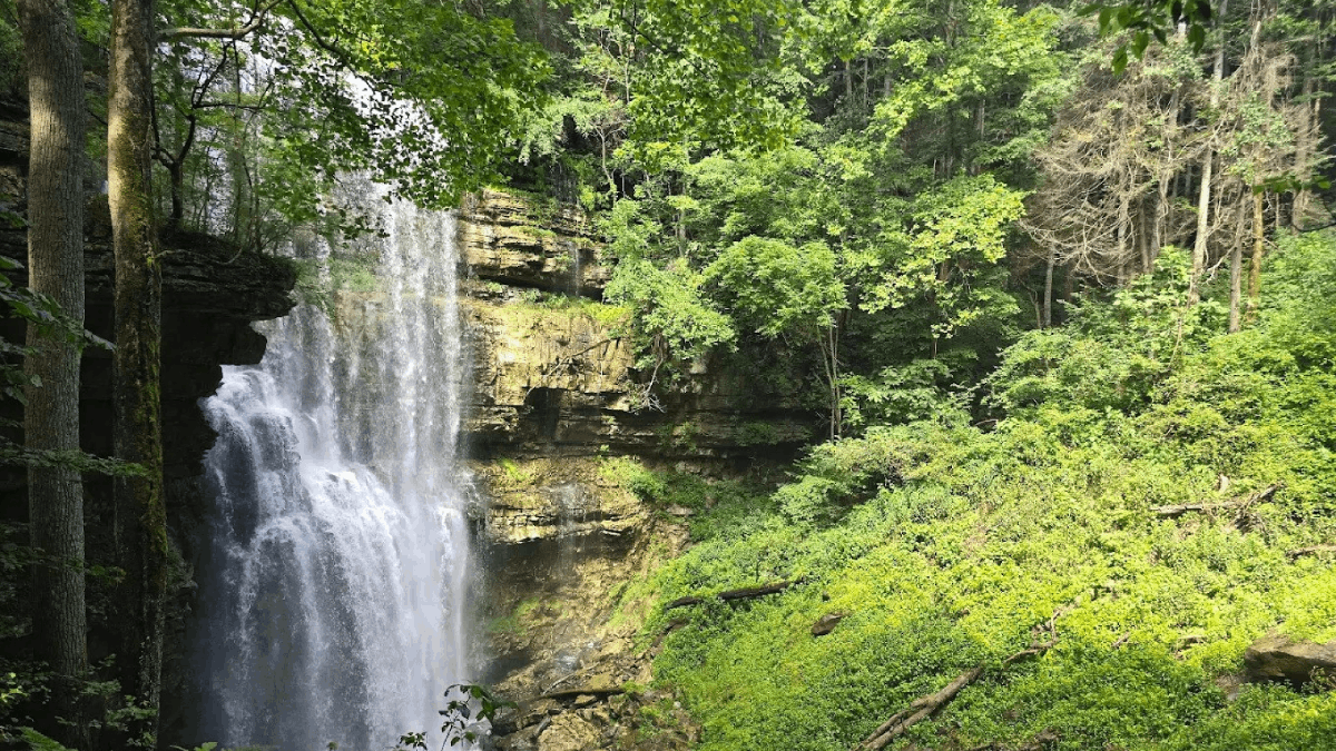 One of the Most Powerful Waterfalls in Tennessee Will Leave You Speechless