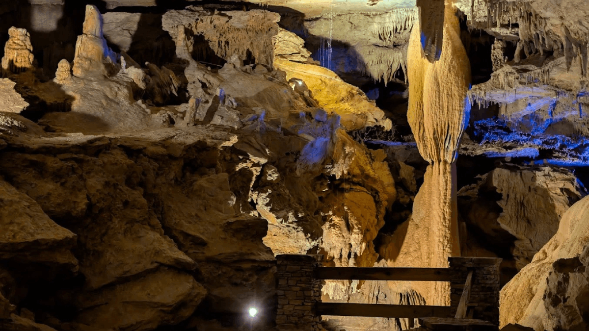 This Tennessee Cave Hides Stunning Underground Waterfalls