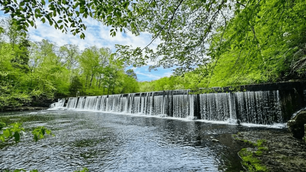 Set Between Two Rivers, This Tennessee State Park Overflows With Wildflowers And Waterfalls