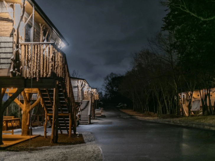 Tennessee Is Home to the World's First and Largest Interactive Treehouse Resort