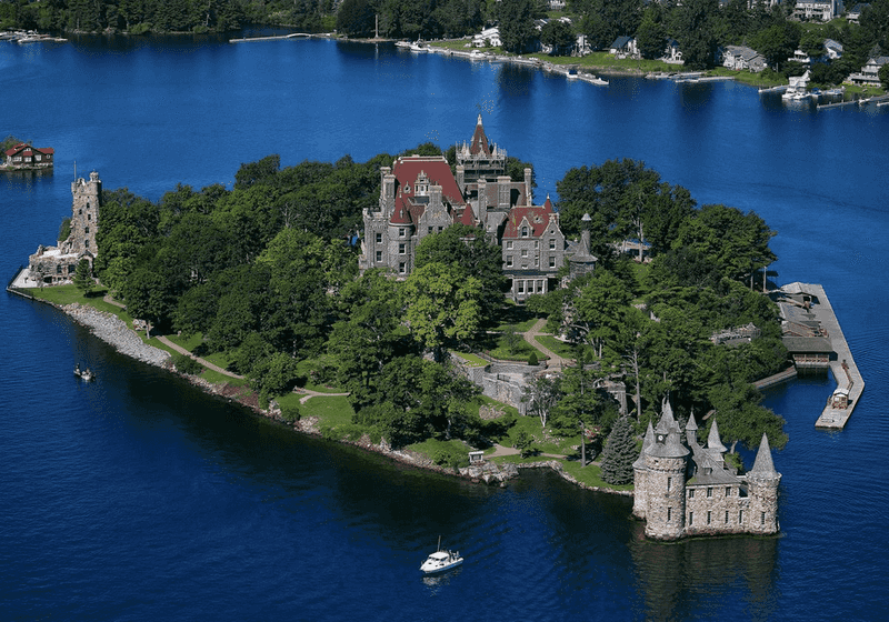Boldt Castle on Heart Island