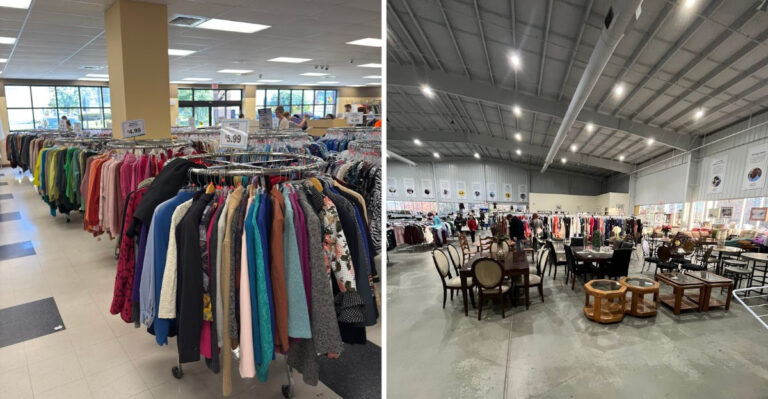 8 Huge Thrift Stores in North Carolina Where $25 Goes a Long Way