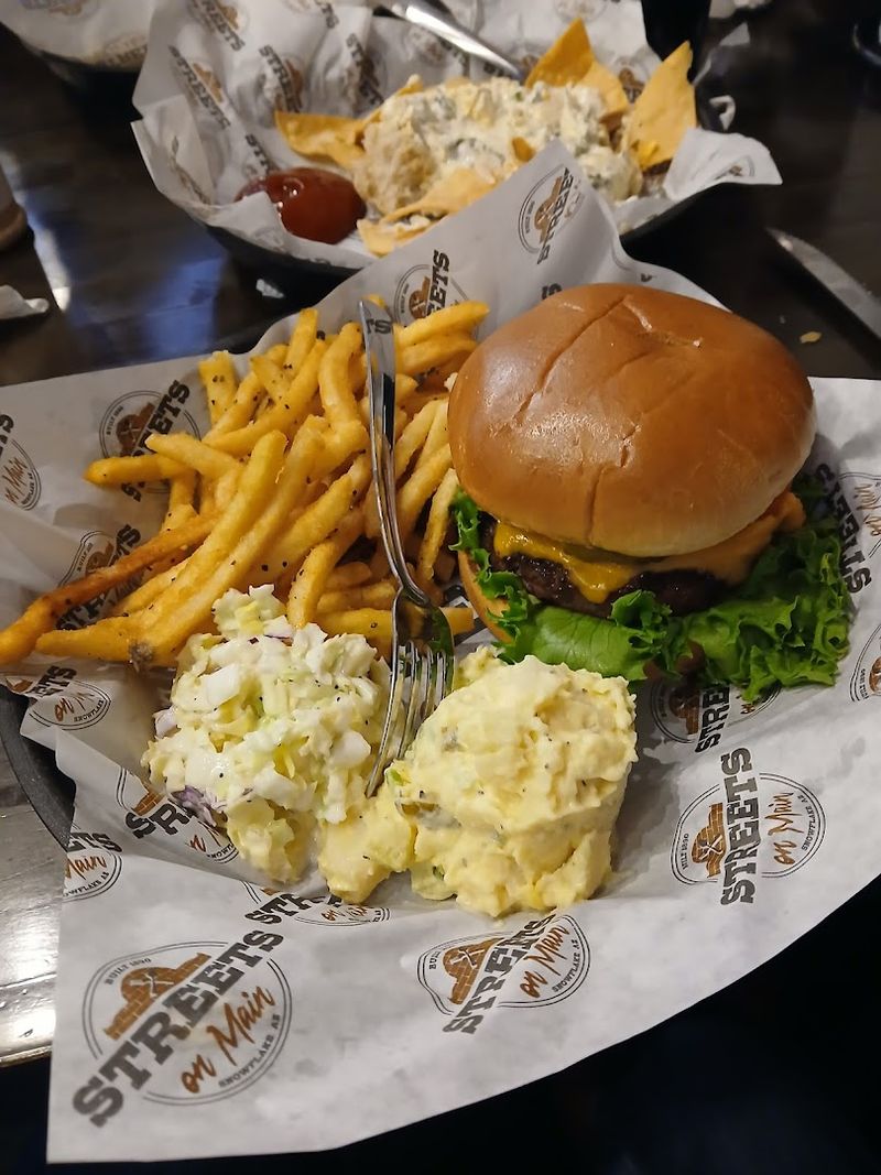 Mushroom Cheese Steak And Street Burger