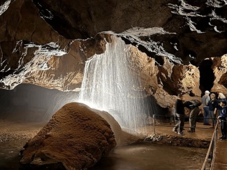 This Underrated Tennessee Cavern Has a Hidden Waterfall That Rivals Ruby Falls
