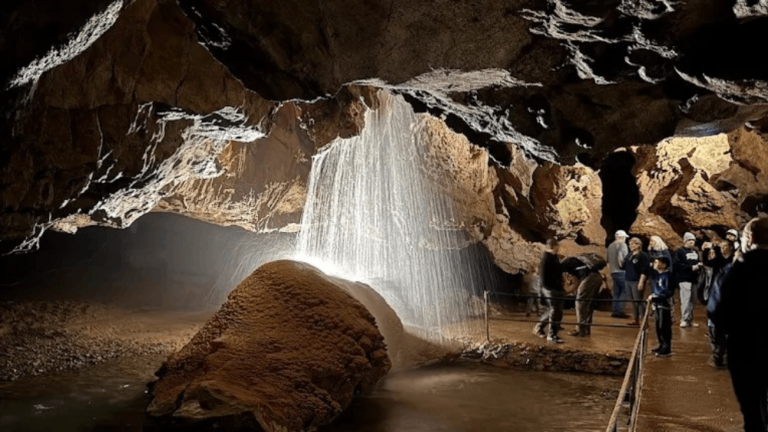 This Underrated Tennessee Cavern Has a Hidden Waterfall That Rivals Ruby Falls