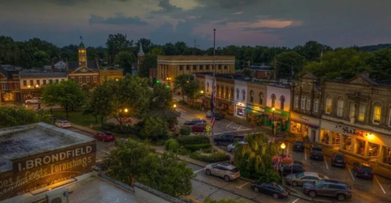 Most People Don’t Know This Charming Ohio Village Inspired A World-Famous Comic Strip