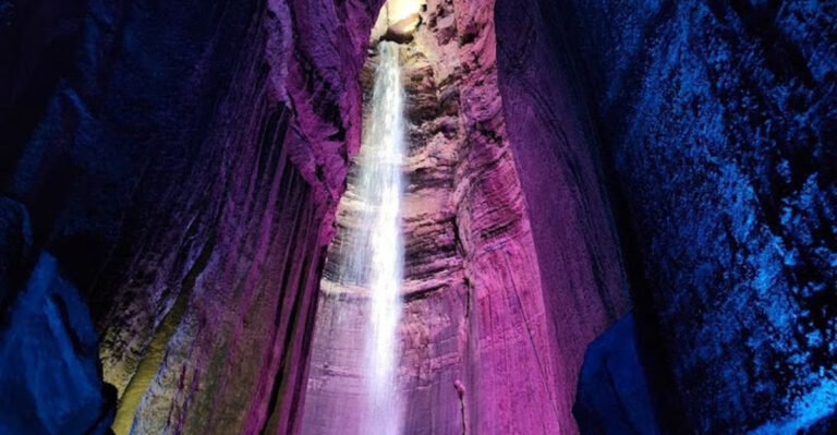 One of Tennessee’s Most Incredible Sights Is a Waterfall Buried Inside a Mountain