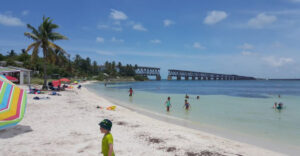 One of the Most Photographed Beaches in America Lies at the End of a Historic Railroad Bridge in the Florida Keys