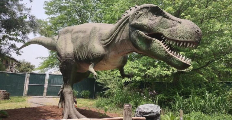 Step Into The Prehistoric World At This Must-See Dinosaur Park In Pennsylvania