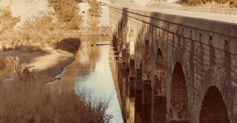 The Longest Stone Arch Bridge in Texas Spans the Brazos River With 18 Stunning Limestone Arches