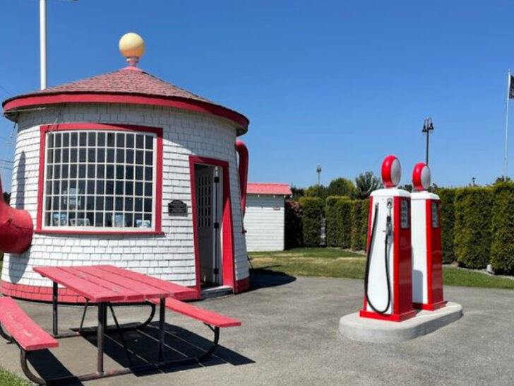 The Unusual Gas Station in Washington Has an Intriguing Political History