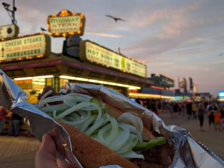 This Classic New Jersey Boardwalk Stand Serves a Cheesesteak Worth Coming Back For