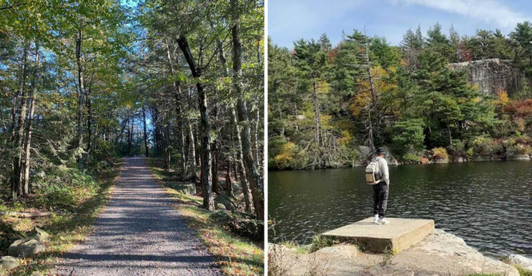 This Lakeside Trail in New York Packs an Incredible Amount of Scenery Into a Small Place