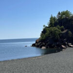 This Minnesota Beach With Jet-Black Sand Looks Like Something You’d Find in Iceland