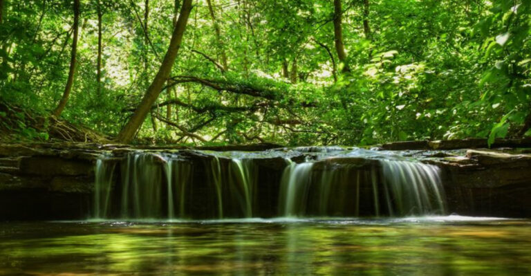 This Pennsylvania Conservation Area Offers 320 Acres Of Outdoor Adventure, From Scenic Waterfalls To A Cold War Missile Site