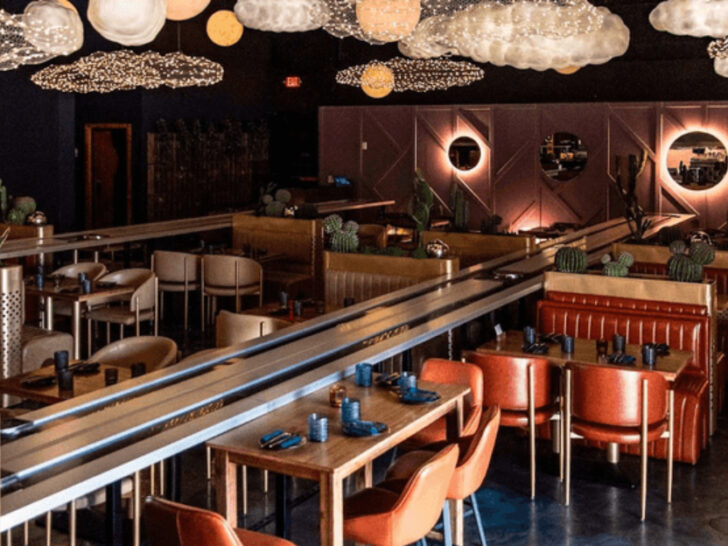 This Space-Themed Texas Restaurant Delivers Food on Rocket Ships (Yes, Really)