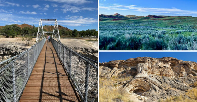 This Wyoming Hot Spring Park Lets You Soak in Naturally Heated Mineral Water for Free