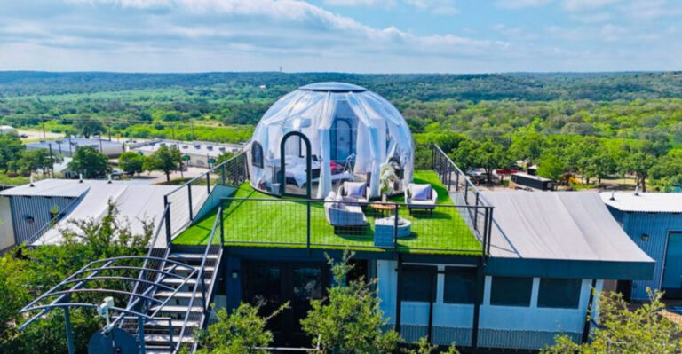 You Can Spend the Night in a Dome Under the Stars at This Texas Retreat