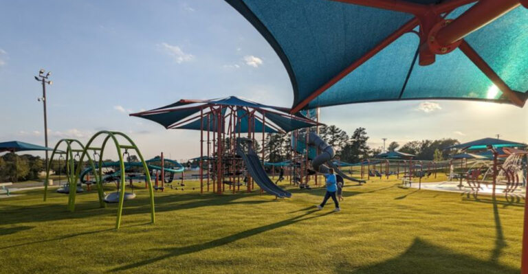 Your Kids Will Never Want To Leave This Huge Playground In Tennessee