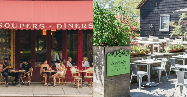 13 Scenic Outdoor Cafés in Pennsylvania for Extra-Special Afternoons