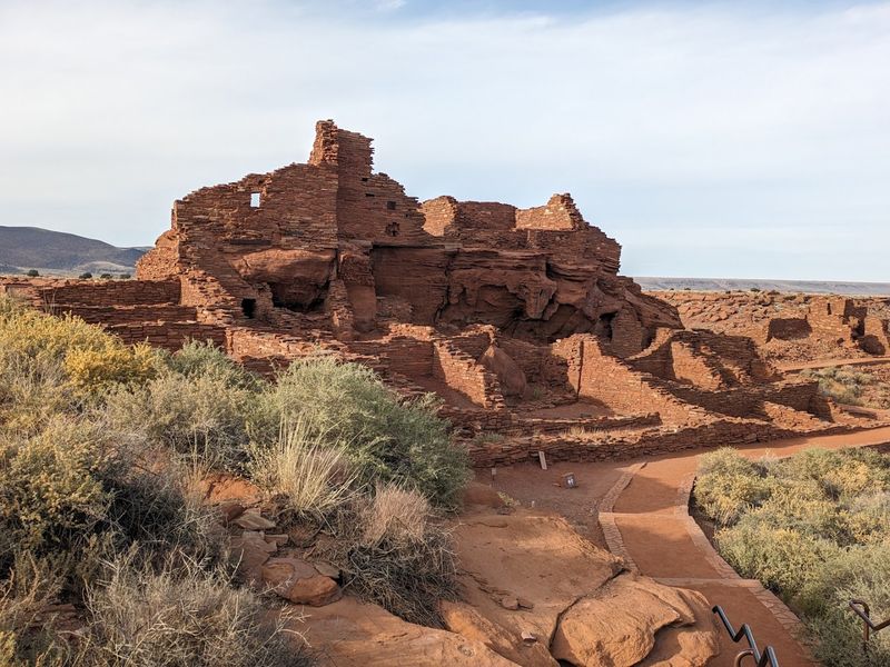 Walking Through Wupatki Pueblo