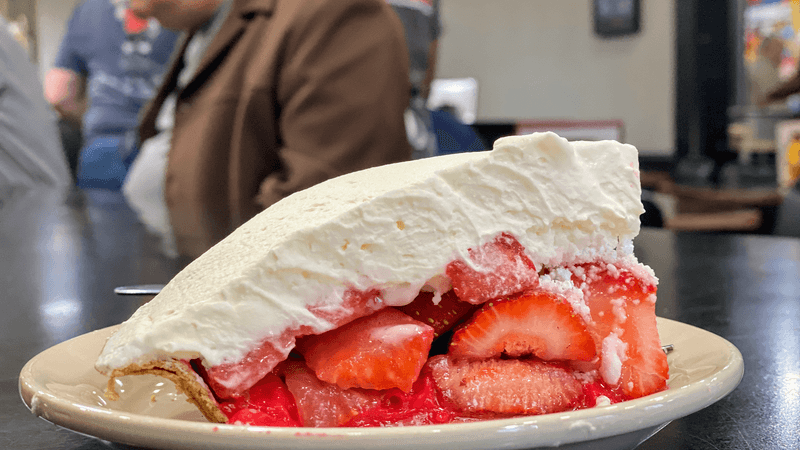 The Famous Strawberry Icebox Pie