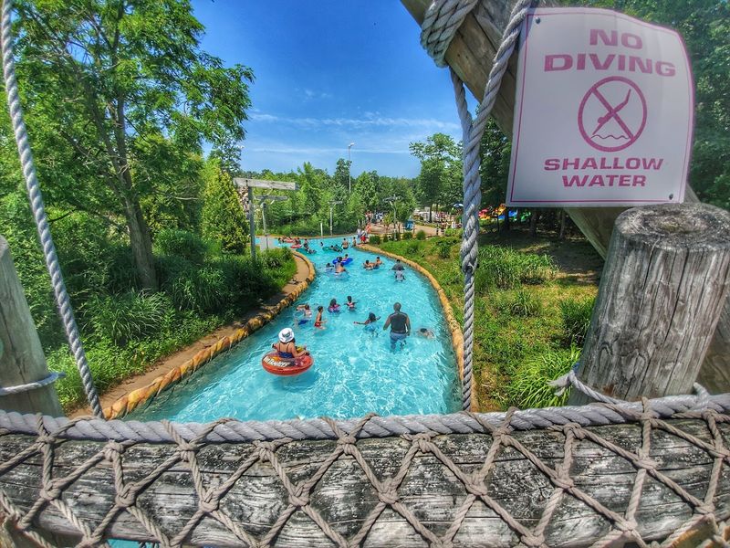 A 2,150 Foot Float Through the Heart of Hurricane Harbor A 2,150 Foot Float Through the Heart of Hurricane Harbor